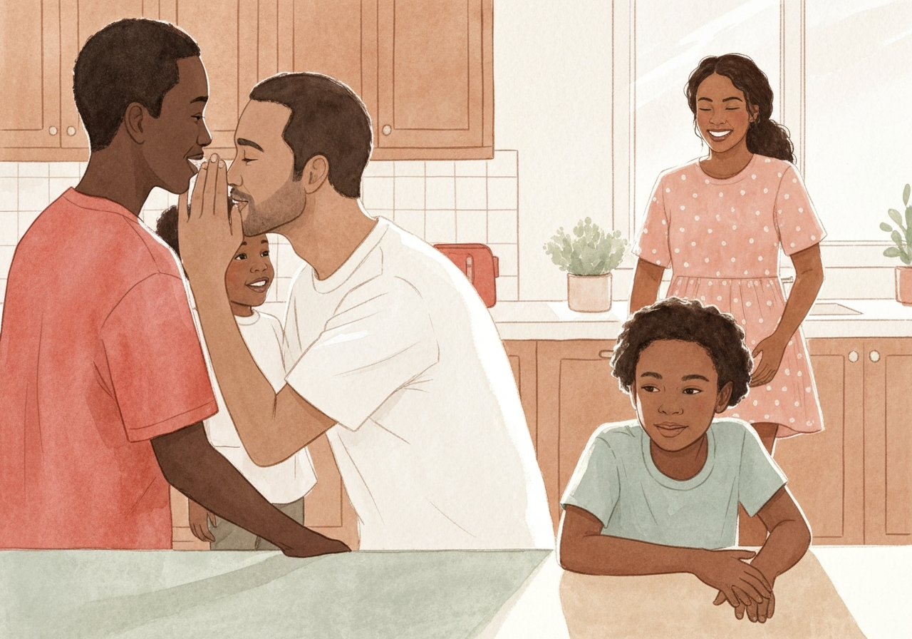 Family branch illustration